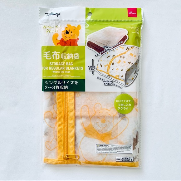 💛 Disney Winnie the Pooh Blanket Storage Bag - Picture 4 of 5